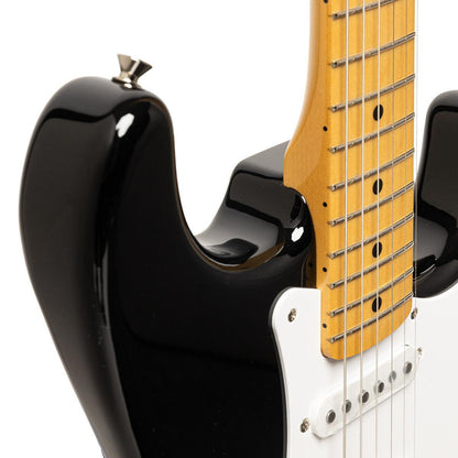 Tokai TST-101 M/BB – S-style elguitar med ahorn gribebræt (Black)