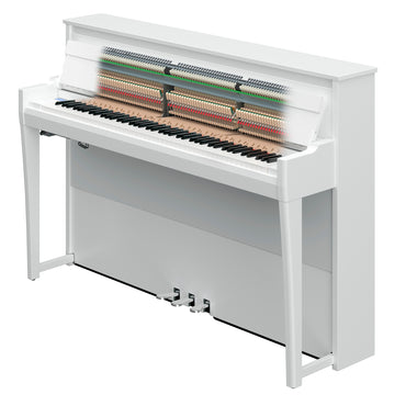 Yamaha NU1XA – AvantGrand hybrid klaver i poleret hvid