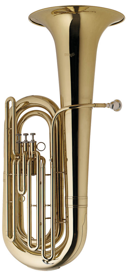 Stagg WS-BT235S – BBb tuba, 3 ventiler (top action)