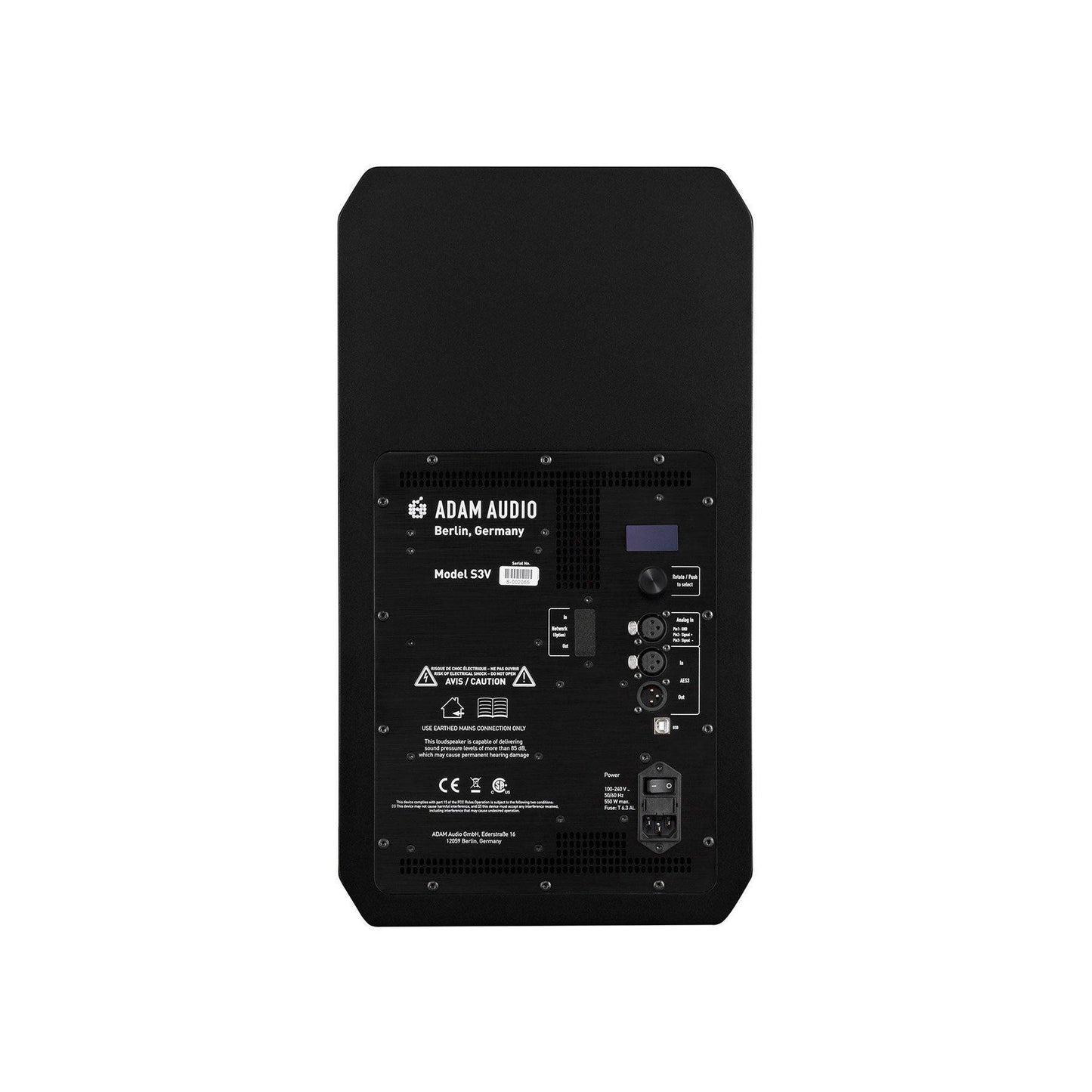 ADAM S3V Near-/Midfield monitor 3-vejs system 9"