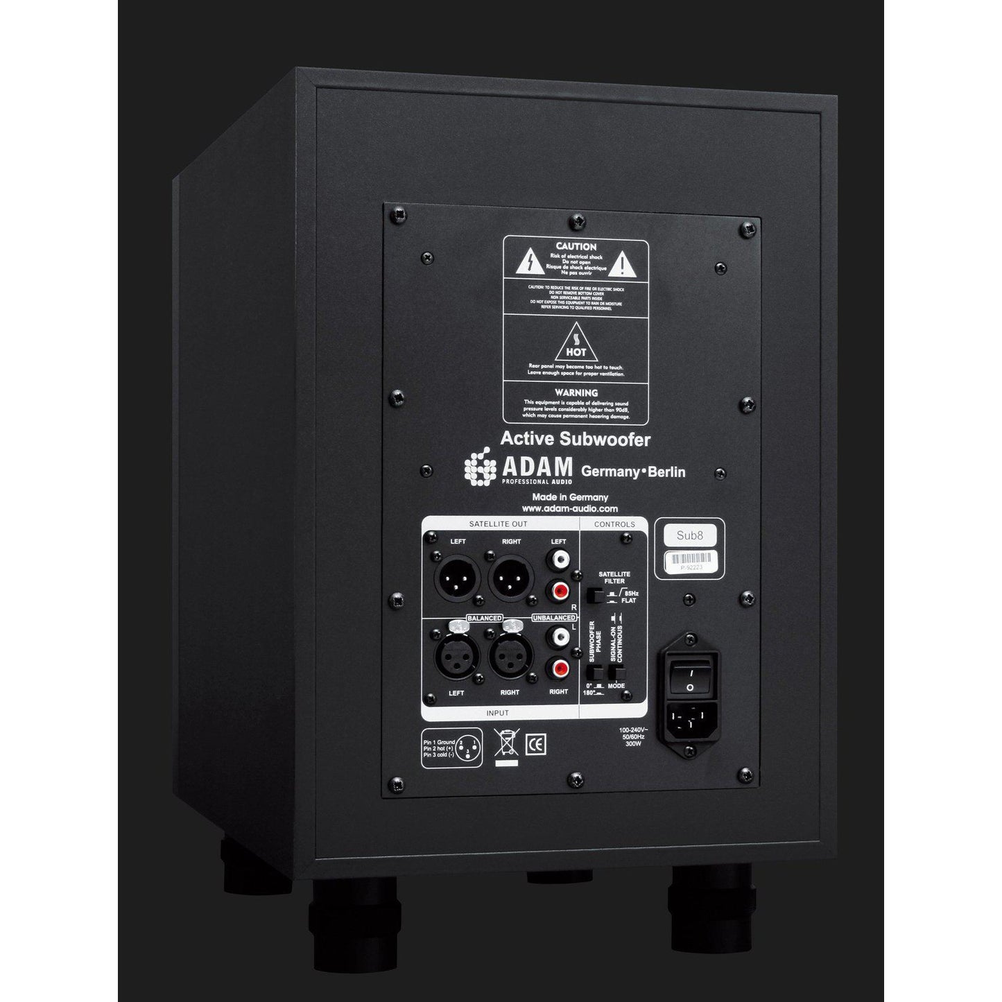 ADAM SUB8 - Active Subwoofer 160 W / 1x8.5"