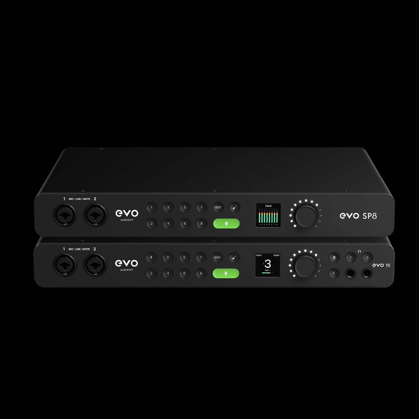 AUDIENT EVO SP8 8-Channel Smart Preamp with AD/DA 