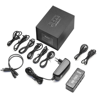 Blaxx strømforsyning til 8 effektpedaler