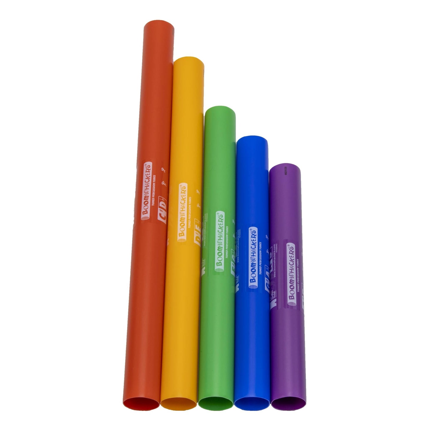 Boomwhacker BW-CG 5 Tone Chromatic Set 