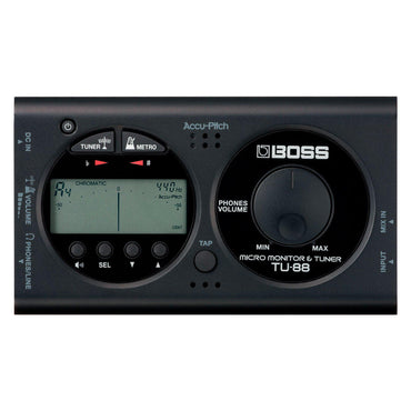 Boss TU-88 Micro Monitor, Metronom & Tuner