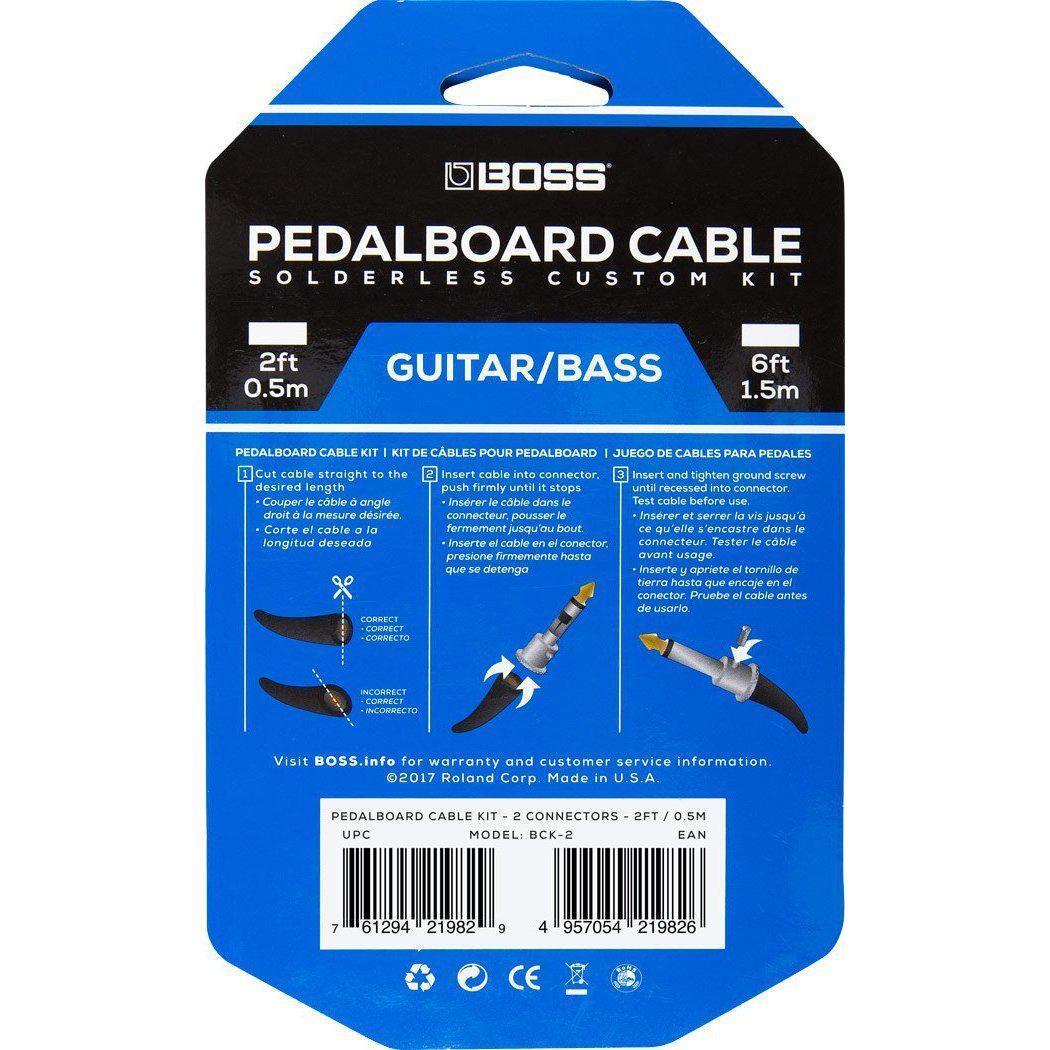 Boss Solderless Pedalboard Cable Kit