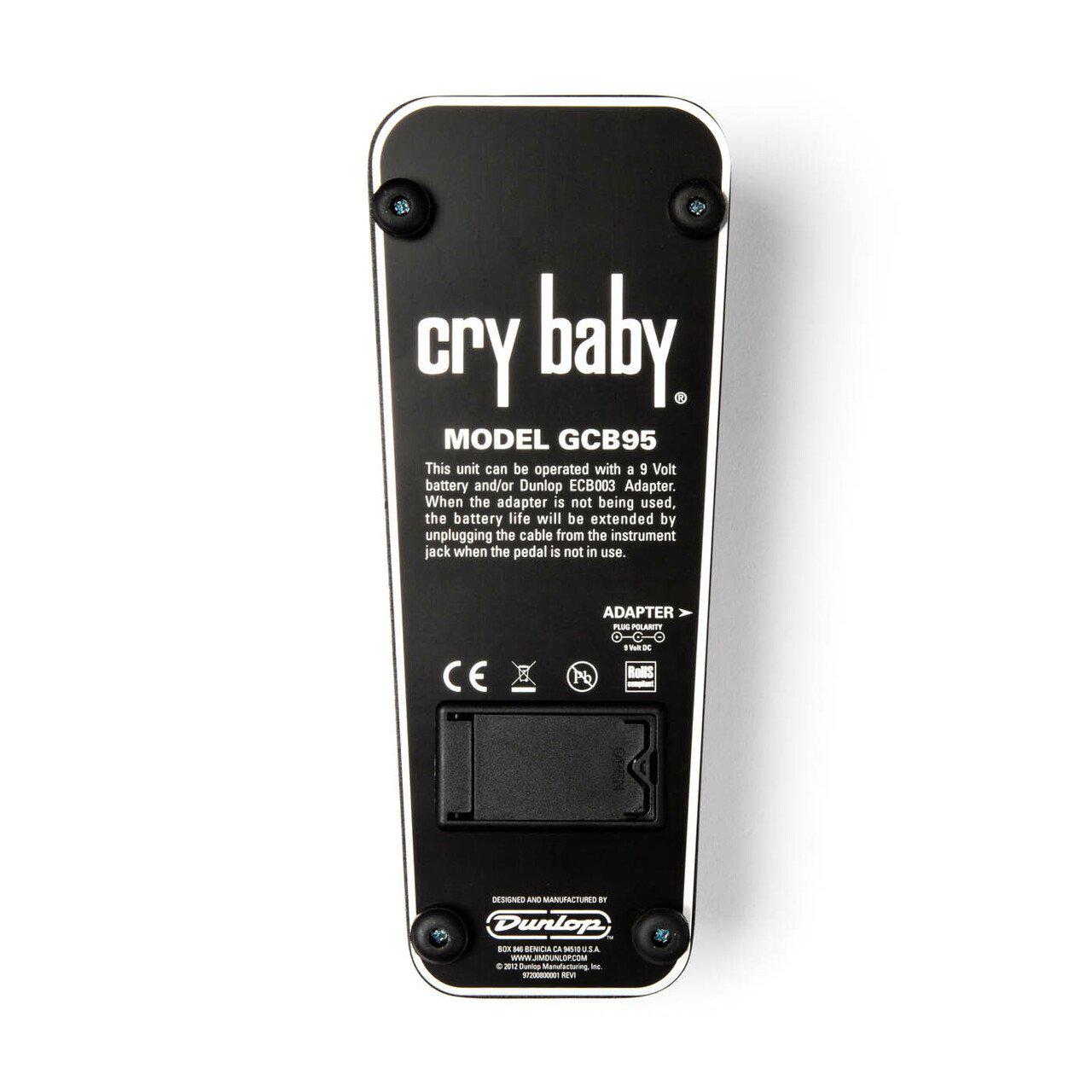 Dunlop GCB95 Cry Baby® Original Wah 