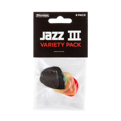 Dunlop Jazz III Picks Variety Pack PVP103 