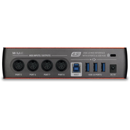 ESI M4U eX - 8 port USB 3.0 MIDI Interface w/USB hub