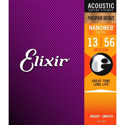 Elixir Nanoweb western guitar strings