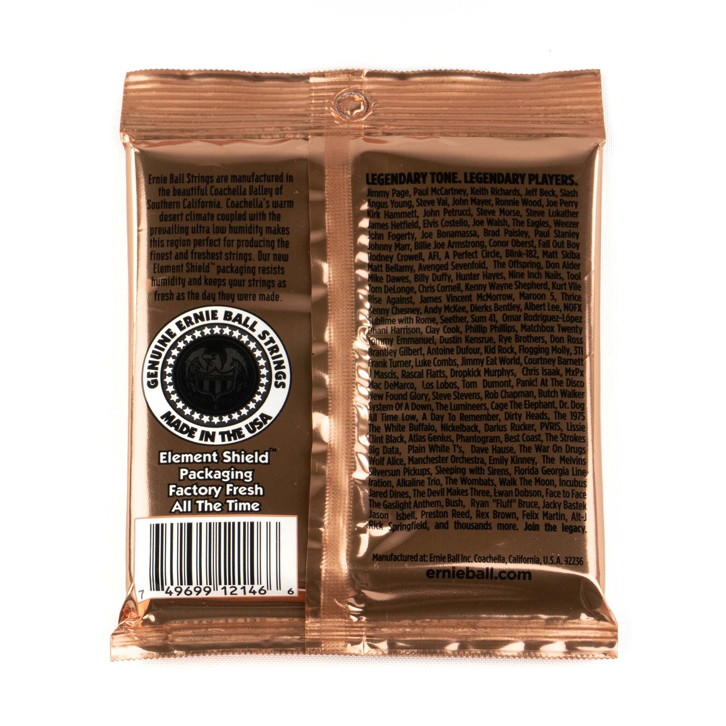 Ernie Ball 2146 Earthwood Medium Light Strenge til Western .012 - .054 - BORG SOUND