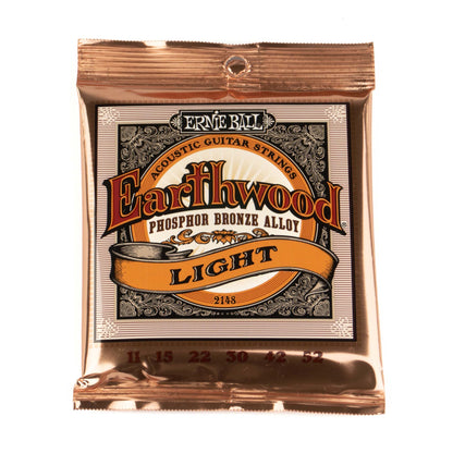 Ernie Ball 2148 Earthwood Light Strenge til Western .011 - .052 - BORG SOUND