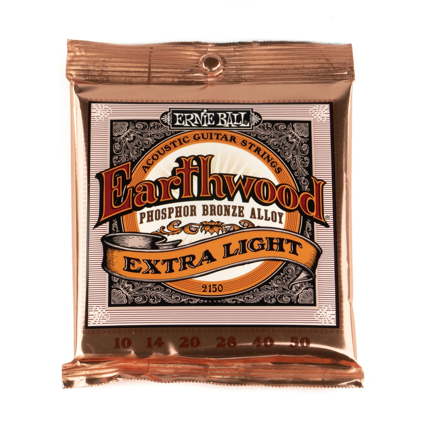 Ernie Ball 2150 Earthwood Extra Light Strenge til Western .010 - .050 - BORG SOUND