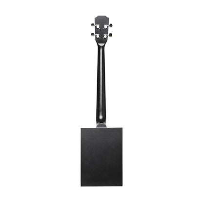J.N Guitars CASK-HOGSCOAL Acoustic-electric Cigar Box Guitar med 4 strenge og sapele dæk