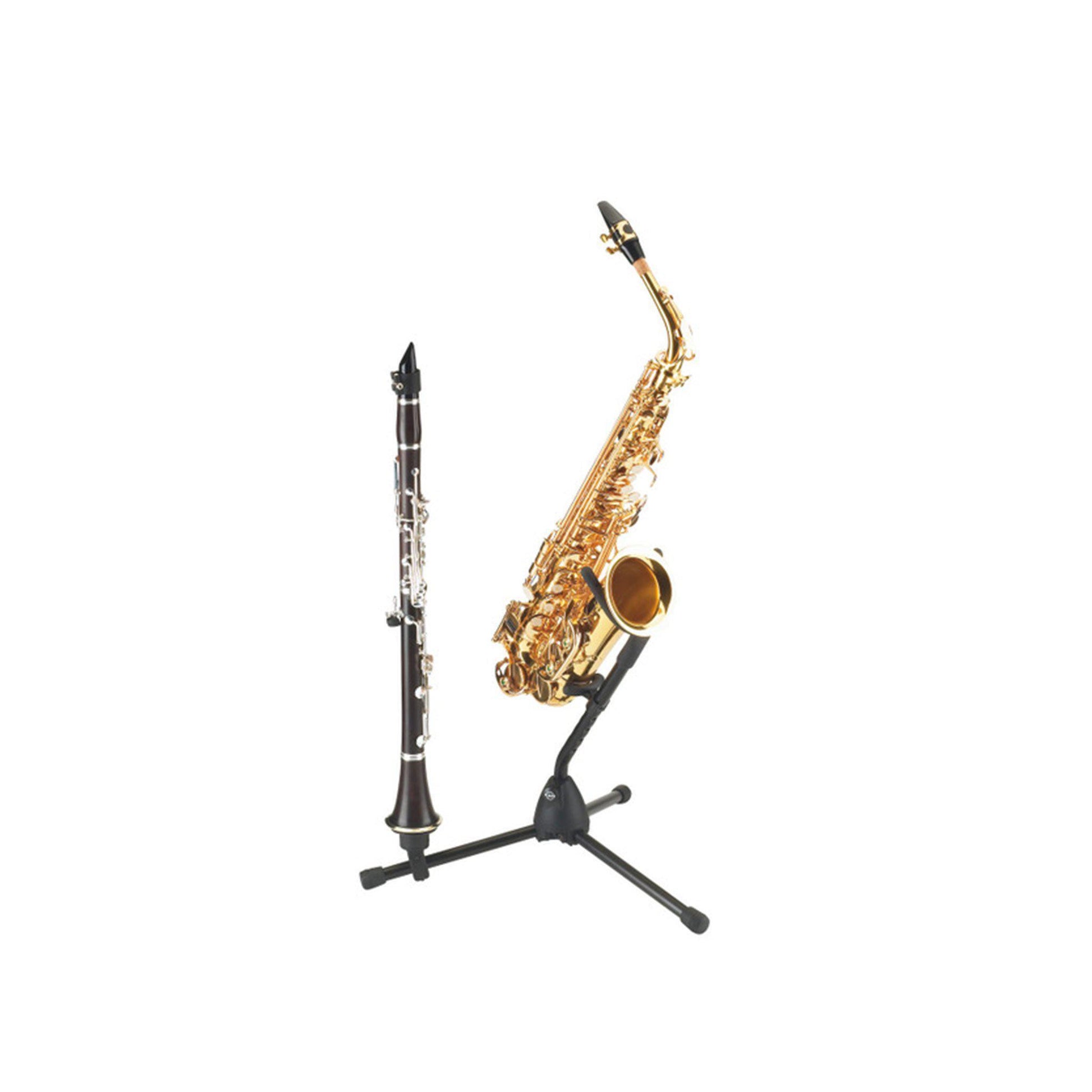 König & Meyer 14300 Alt/tenor Saxofon Stativ - Sort - BORG SOUND