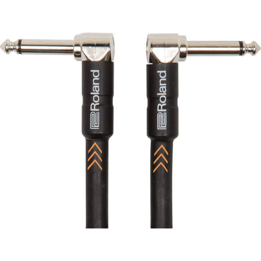 Roland "Black Series" Instrumentkabel 1m Angle - BORG SOUND