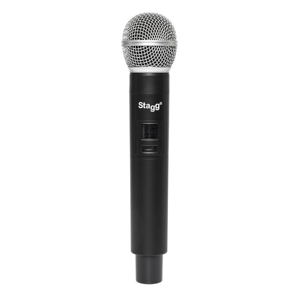 Stagg AS15B EU Active Speaker with battery and wireless microphones 