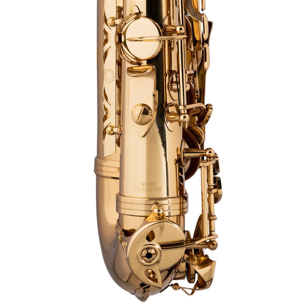 Stagg AS4105 Eb alto saxophone, gold lacquer