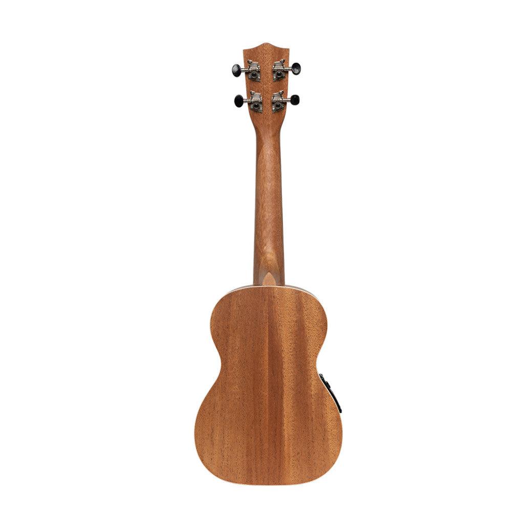 Stagg Acoustic-Electric Concert Ukulele with Sapele Top and Gigbag