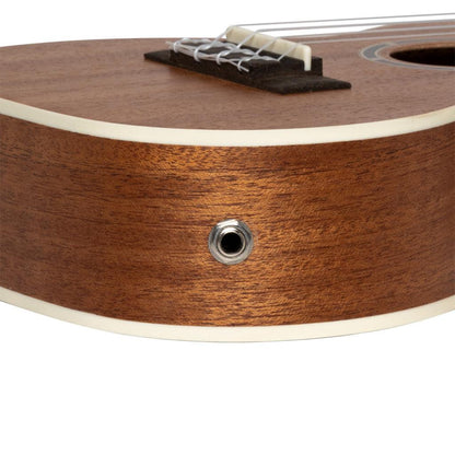 Stagg Acoustic-Electric Concert Ukulele with Sapele Top and Gigbag