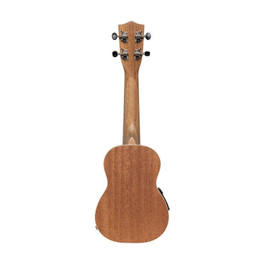 Stagg Acoustic-Electric Soprano Ukulele med Sapele Top og Gigbag