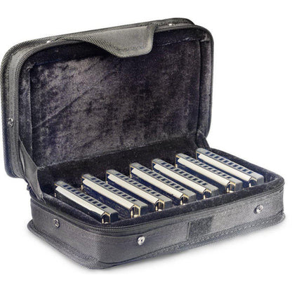 Stagg BJH-B20 SET1 Blues mundharpe sæt med etui