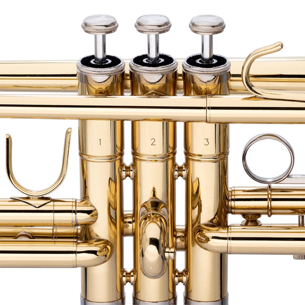 Stagg C Trumpet, Ml-Bore, Brass Body