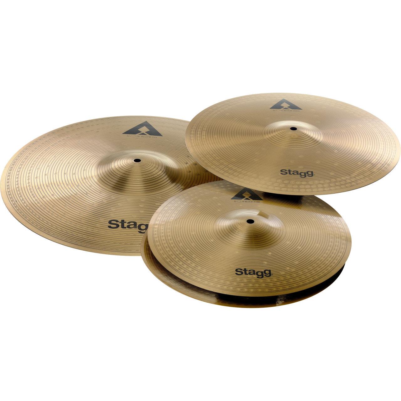 Stagg Copper-Steel Alloy Innovation Cymbal Set