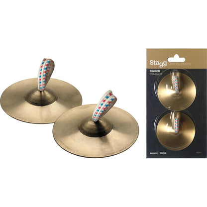 Stagg FCY-7 – Fingercymbaler i messing (par)