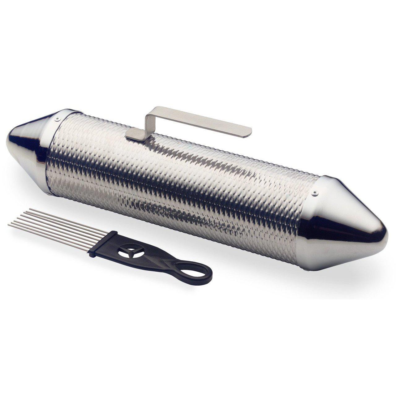 Stagg GUSM-15 – 15" metal guiro shaker med skraber