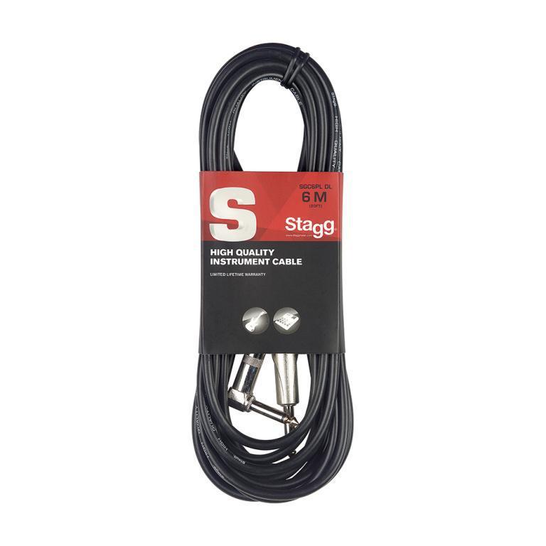 Stagg Instrument cable, Jack/ angle Jack