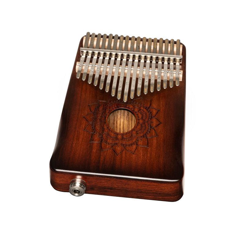 Stagg KALI-PRO17E-MA – Professionel elektro-akustisk kalimba i mahogni