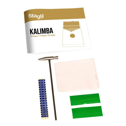 Stagg KALI-PRO17E-MA – Professionel elektro-akustisk kalimba i mahogni