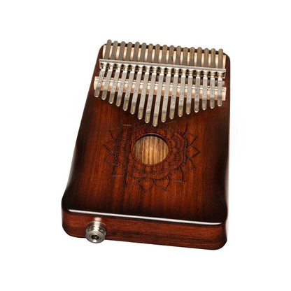 Stagg KALI-PRO17E-MA – Professionel elektro-akustisk kalimba i mahogni