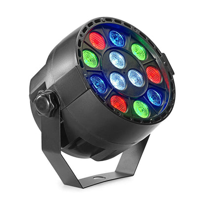 Stagg LED Ecopar XS Spotlight med 12 X 1-Watt R/G/B/W LED