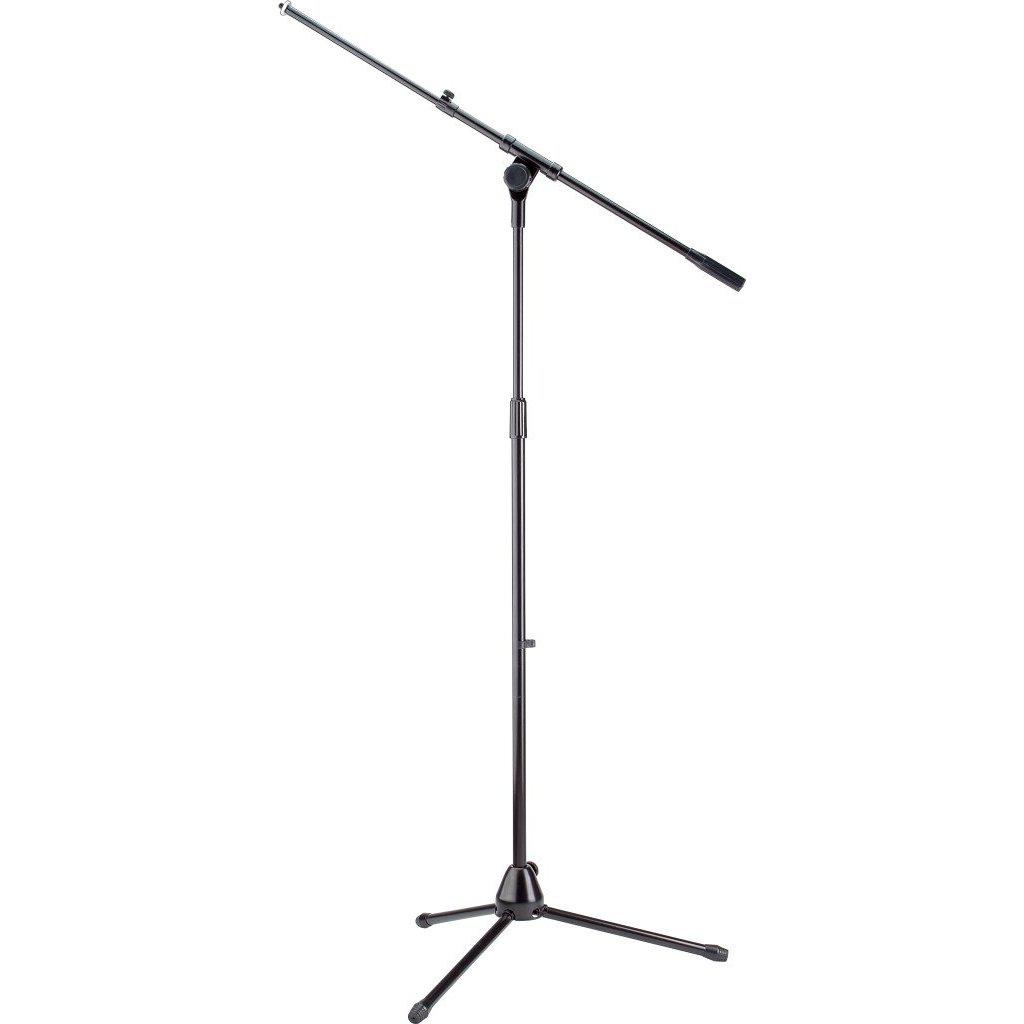Stagg MIS-1024BK – Teleskopisk mikrofonstativ med boomarm