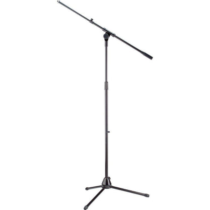 Stagg MIS-1024BK – Teleskopisk mikrofonstativ med boomarm