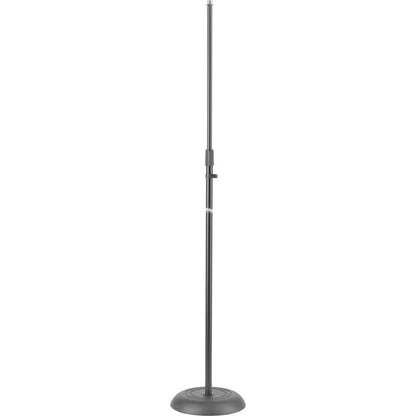 Stagg MIS-1120BK mikrofonstativ  m/kraftig massiv rund fod