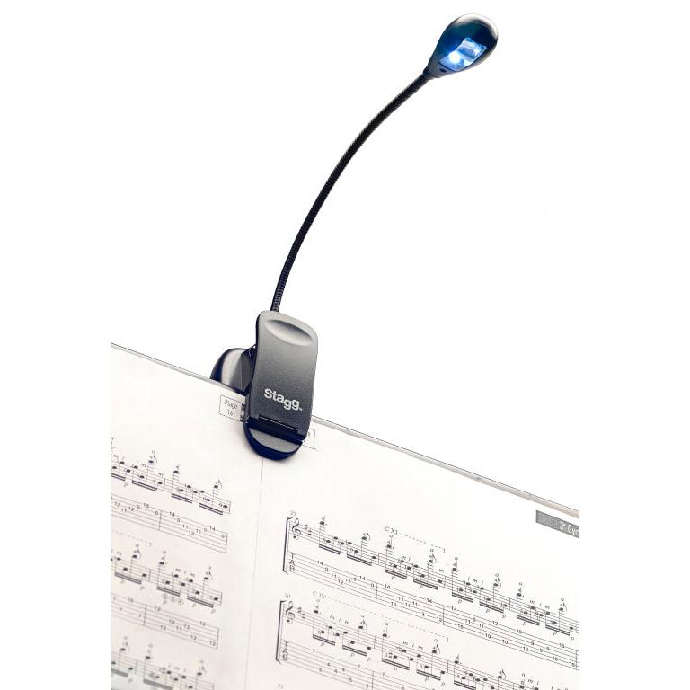 Stagg MUS-LED 2 Clip-on og fritstående LED-lampe