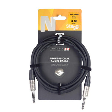 Stagg NAC(X)PSR – N Series stereokabel jack til jack (han/han)