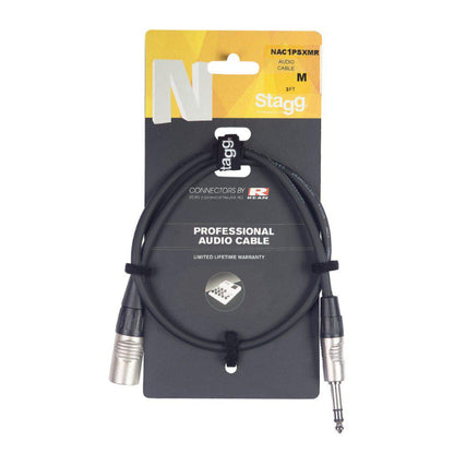 Stagg NAC(X)PSXMR Stagg Balanceret jack til XLR kabel