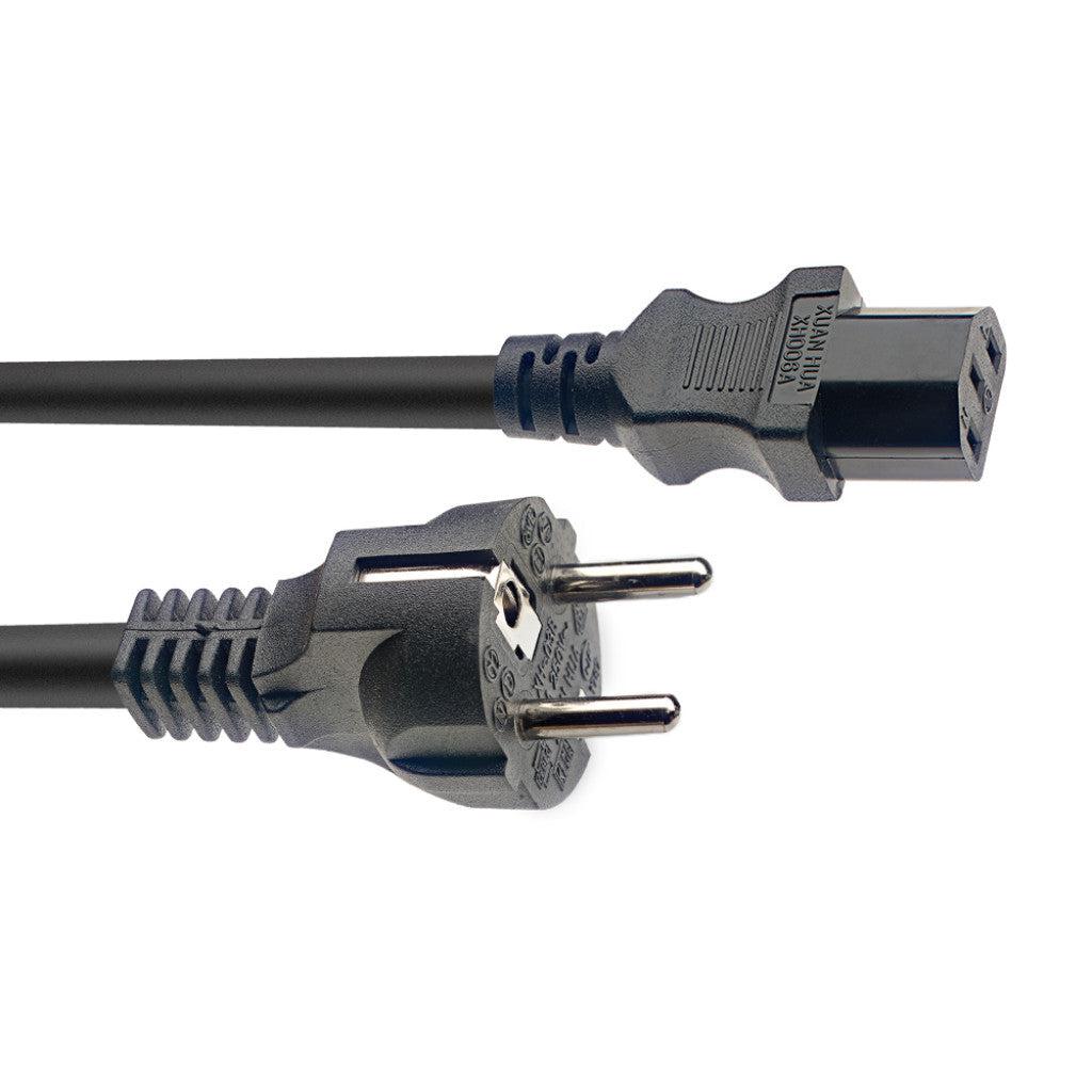 Stagg NPW5IECFPEU10 – N Series strømkabel IEC til Schuko, 5 m