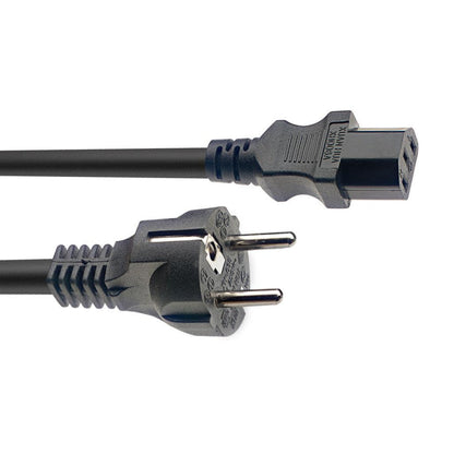 Stagg NPW5IECFPEU10 – N Series strømkabel IEC til Schuko, 5 m