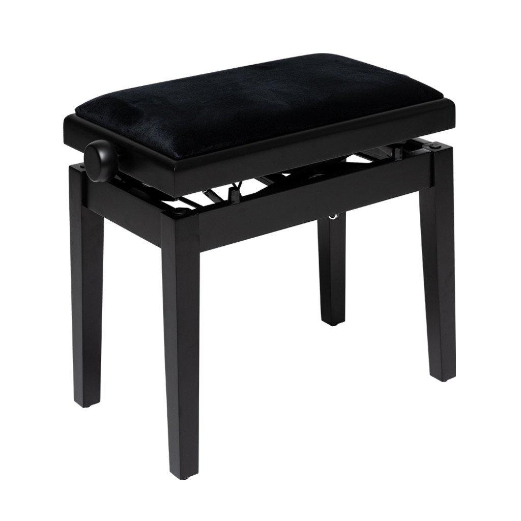 Stagg PBH 390 hydraulic piano bench with velvet seat