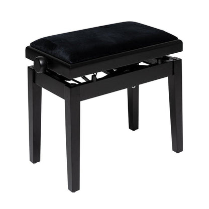 Stagg PBH 390 hydraulic piano bench with velvet seat