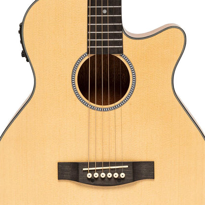 Stagg SA25 ACE SPRUCE Auditorium Western m. Pickup