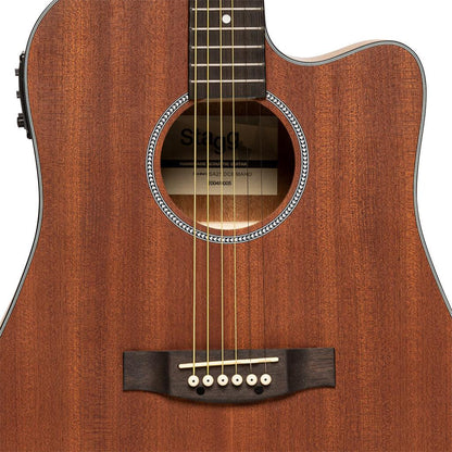 Stagg SA25 DCE MAHO Dreadnought Western m. Pickup