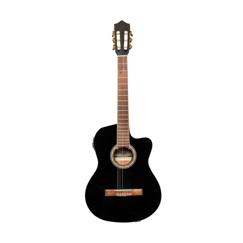 Stagg SCL60-TCE Klassisk guitar med Preamp - Black
