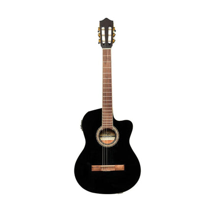 Stagg SCL60-TCE Klassisk guitar med Preamp - Black
