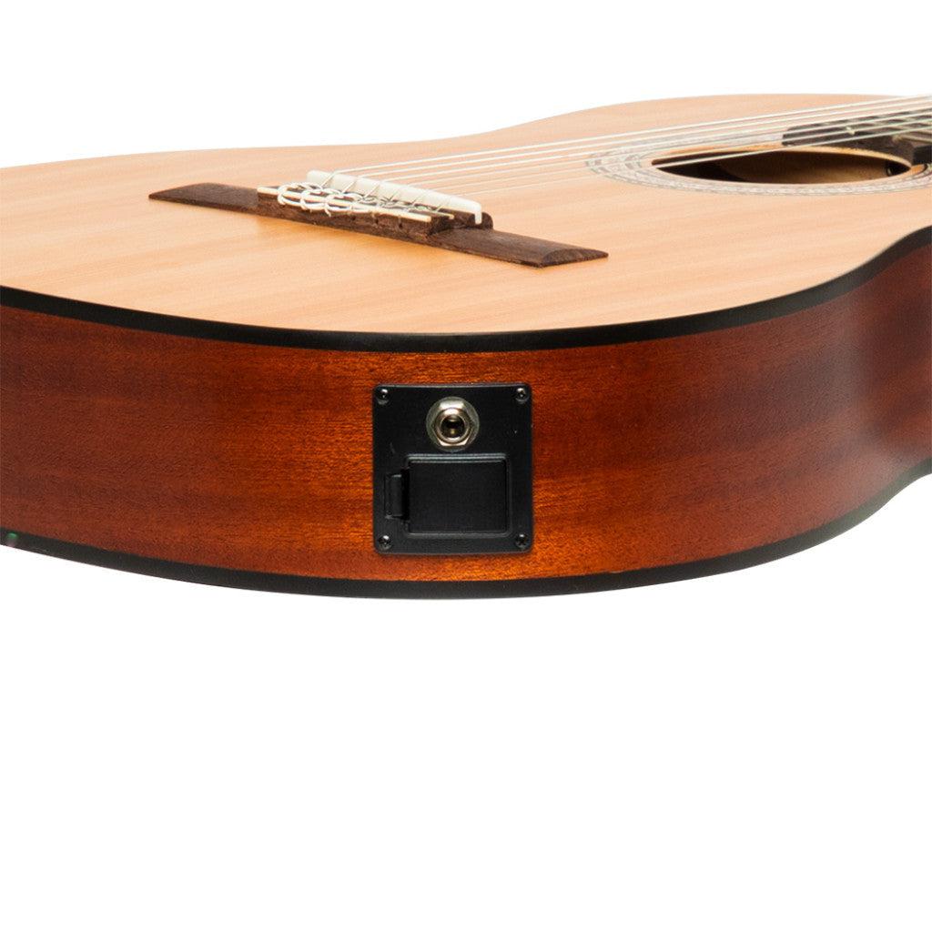 Stagg SCL70-TCE Klassisk Guitar med Preamp - Natur